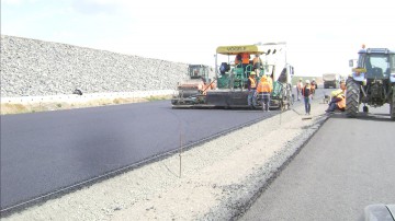Lucrări pe Autostrada Soarelui